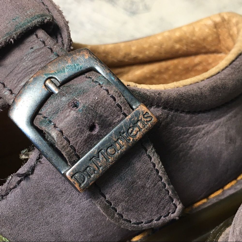 Vintage Dr. Martens Made in England Leather Shoes Original Doc Martens - Picture 14 of 14